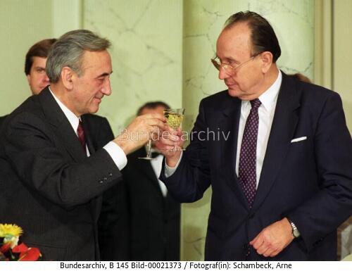 AM Genscher in Polen 1989