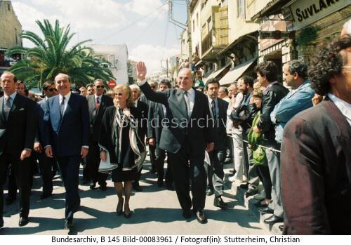 Bundeskanzler Kohl in Griechenland 1991