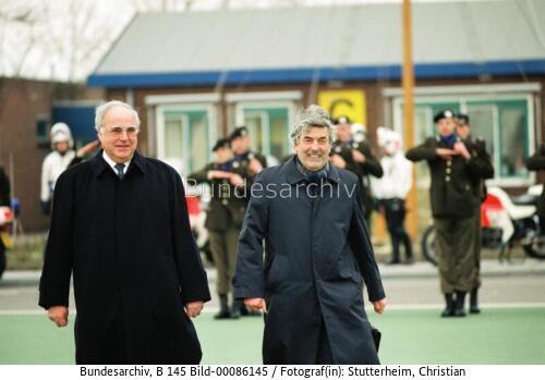 Bundeskanzler Kohl in den Niederlanden 1993