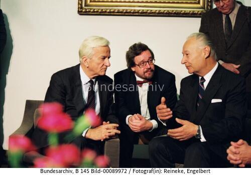 Bundespräsident von Weizsäcker in der Tschechischen und Slowakischen Föderativen Republik (CSFR) 1991