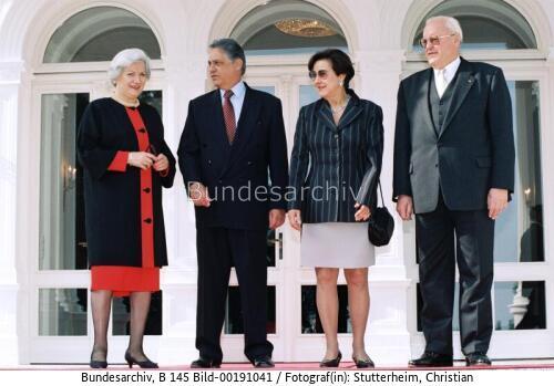 Brasilianischer Präsident Cardoso in Bonn 1995