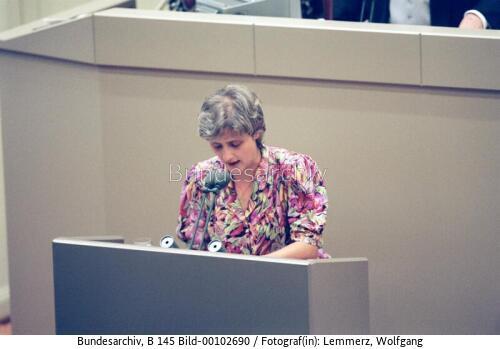 MdB Petra Kelly 1990