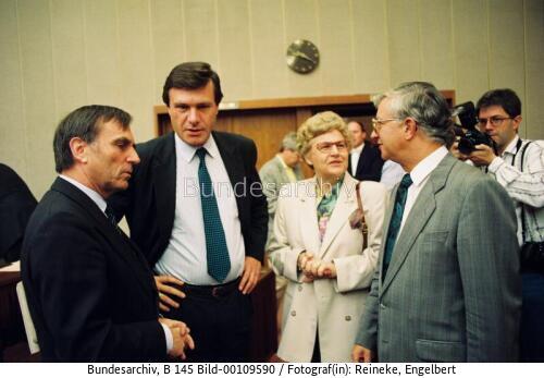 Staatsvertrag mit der DDR 1990 / Sondersitzung im Bundesrat