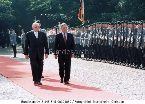 Brasilianischer Präsident Cardoso in Bonn 1995