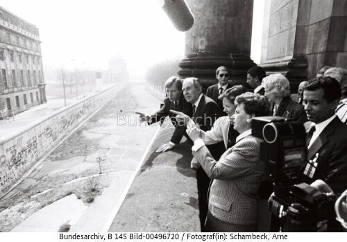 Staatsbesuch des israelischen Präsidenten Chaim Herzog in der BRD 1987