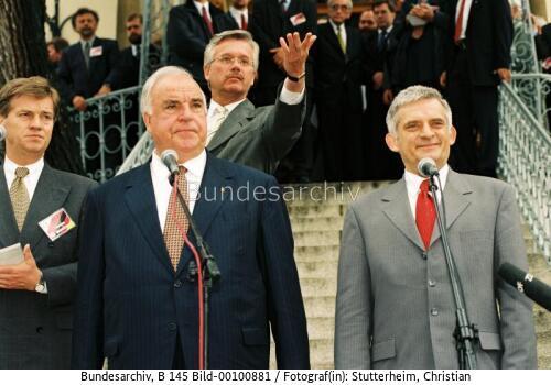 Bundeskanzler Kohl in Polen 1998