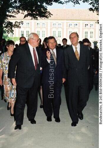 Treffen der mittel- und osteuropäischen Präsidenten in Landcut / Polen 1996