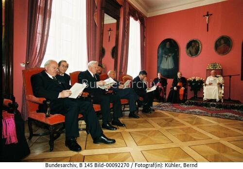 Treffen der Präsidenten der zentraleuropäischen Staaten in Gnesen / Polen 1997