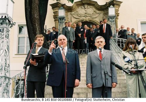 Bundeskanzler Kohl in Polen 1998