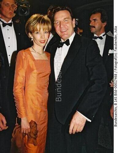 Bundespresseball 1998 / Ehepaar Schröder