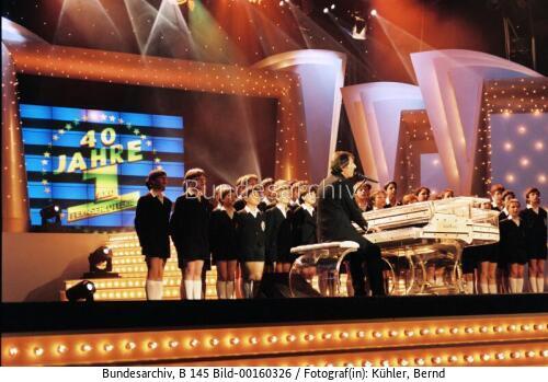 Feier zu 40 Jahre ARD-Fernsehlotterie in Berlin 1996