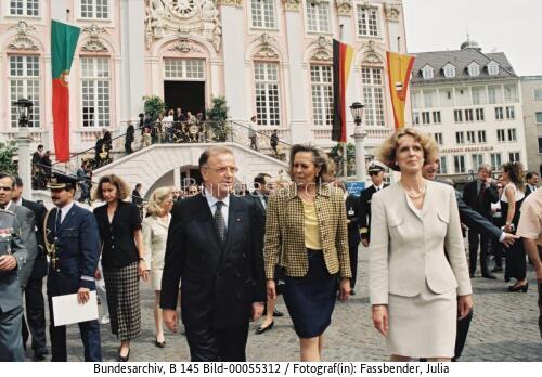 Portugiesischer Präsident Sampaio in Bonn 1998