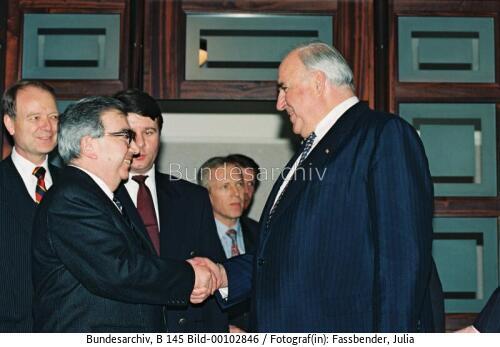 Bundeskanzler Kohl in Russland 1996