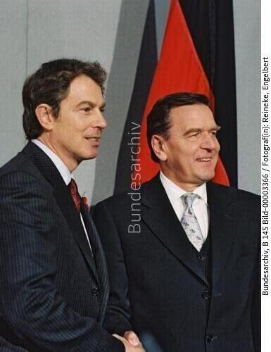 Bundeskanzler Schröder in Großbritannien 1998 / Antrittsbesuch