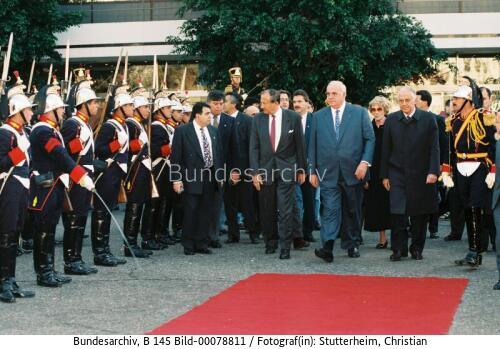 Bundeskanzler Kohl in Argentinien 1996 / Lateinamerikareise