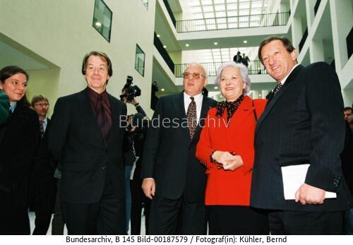 Einweihung des Bundespräsidialamts in Berlin 1998