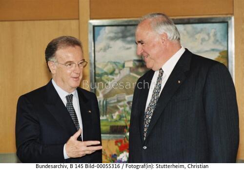 Portugiesischer Präsident Sampaio in Bonn 1998