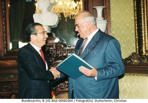 Bundeskanzler Kohl in Mexiko 1996 / Lateinamerikareise