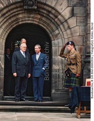 Bundespräsident Herzog in Großbritannien 1998