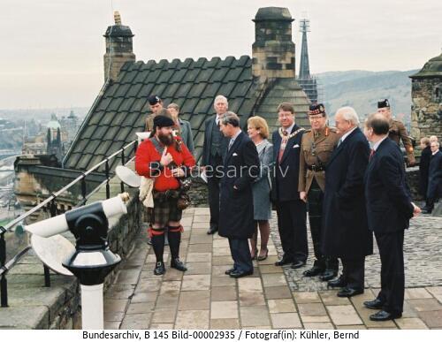 Bundespräsident Herzog in Großbritannien 1998