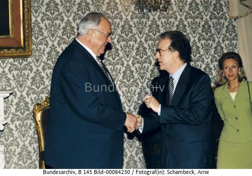 Bundeskanzler Kohl in Portugal 1996