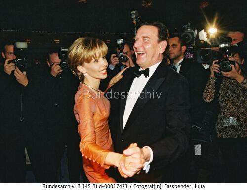 Bundespresseball 1998 / Ehepaar Schröder