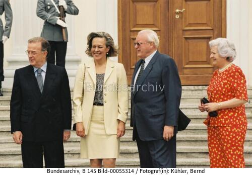Portugiesischer Präsident Sampaio in Berlin 1998