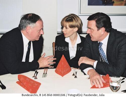 Gerhard Schröder und Oskar Lafontaine