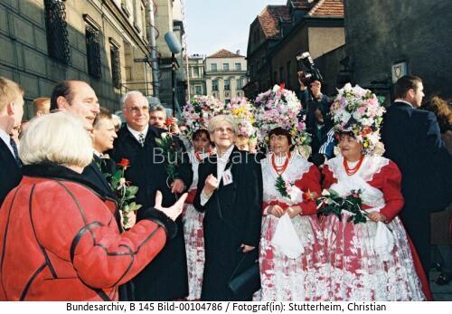 Weimarer Dreieck in Poznan (Posen) 1998