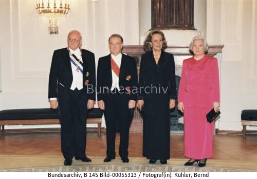 Portugiesischer Präsident Sampaio in Berlin 1998