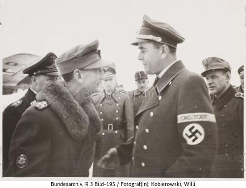 Finnland, Feldflughafen, Speer und Dietl