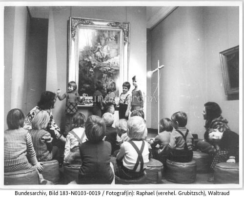 Leipzig, Kindergarten, Museumsbesuch