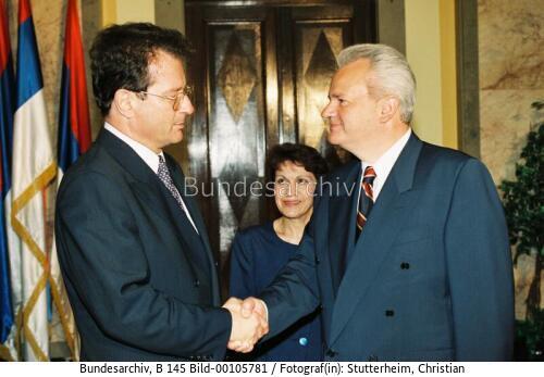 AM Kinkel in Jugoslawien 1996