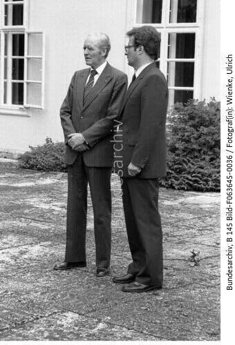 Pullach, Besuch Carstens beim BND