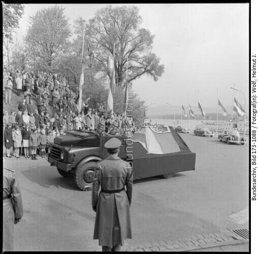 Bonn, Beerdigung Konrad Adenauer