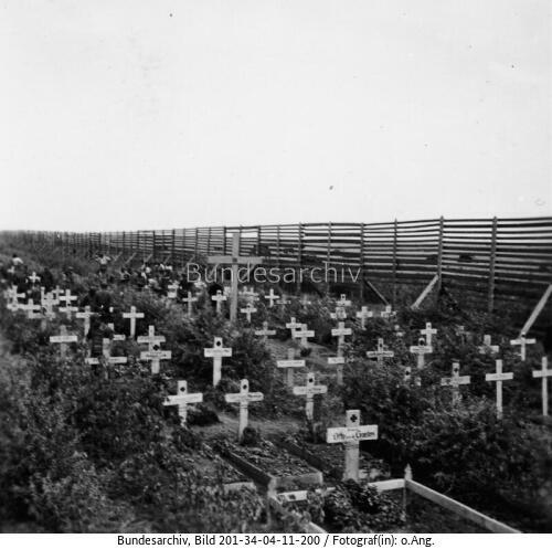 Russland, deutscher Soldatenfriedhof