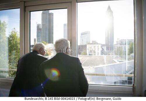 Bundespräsident Frank-Walter Steinmeier in Frankfurt am Main 2018