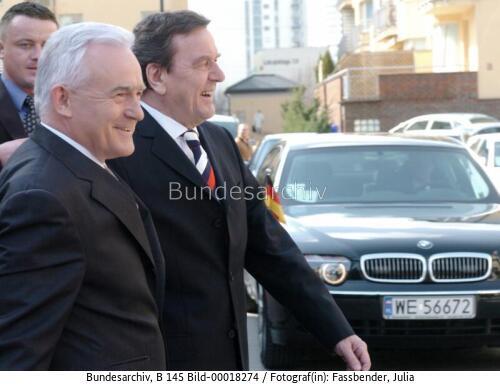 Polen, Besuch BK Gerhard Schröder