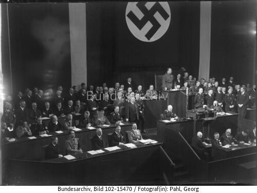 Berlin, Reichstag, NS-Regierung, Hitler