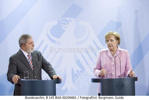 Berlin, Brasilianischer Präsident Lula da Silva