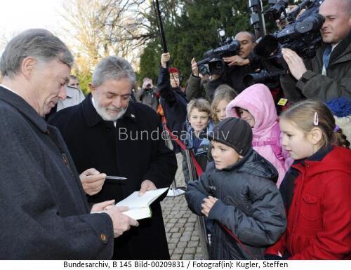 Berlin, Brasilianischer Präsident Lula da Silva