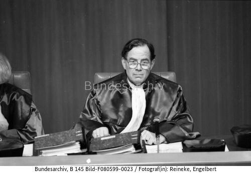 Karlsruhe, BVerfG, Ernst-Wolfgang Böckenförde