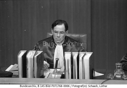 Karlsruhe, BVerfG, Ernst-Wolfgang Böckenförde