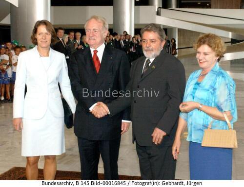 Bundespräsident Rau in Brasilien 2003 / Lateinamerikareise