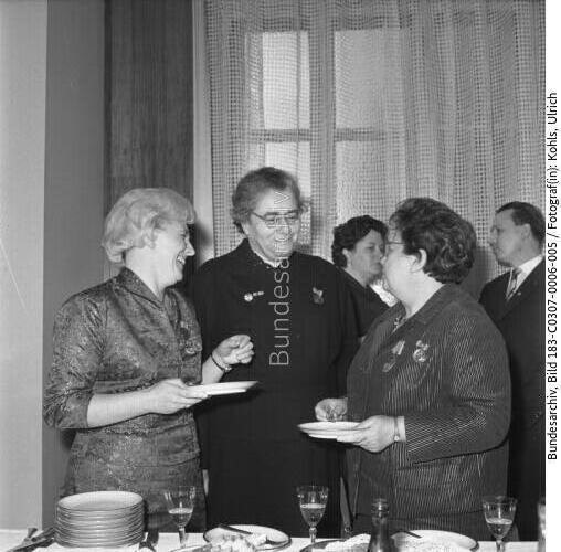 Berlin, Verleihung der Clara-Zetkin-Medaille
