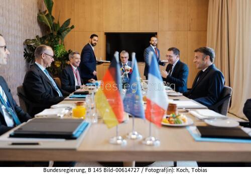 Bundeskanzler Friedrich Merz und französischer Präsident Emmanuel Macron 2026