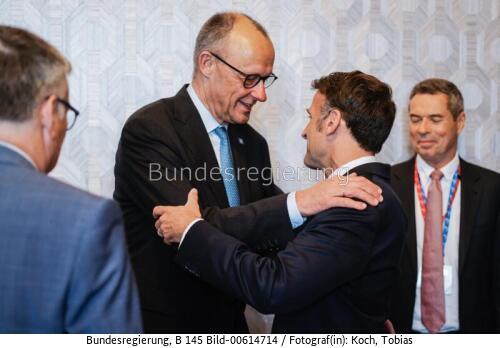 Bundeskanzler Friedrich Merz und französischer Präsident Emmanuel Macron 2026