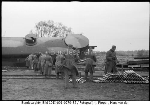 Polen, Lochow, polnischer Panzerzug Nr.13