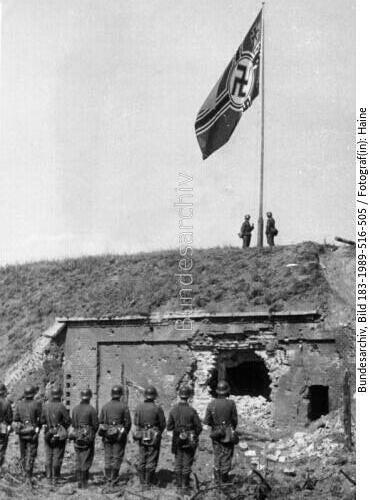 Danzig, Westerplatte, Reichskriegsflagge