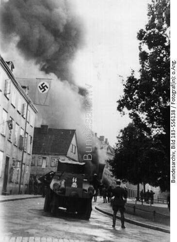 Danzig, Kampf um Postamt, Spähpanzer